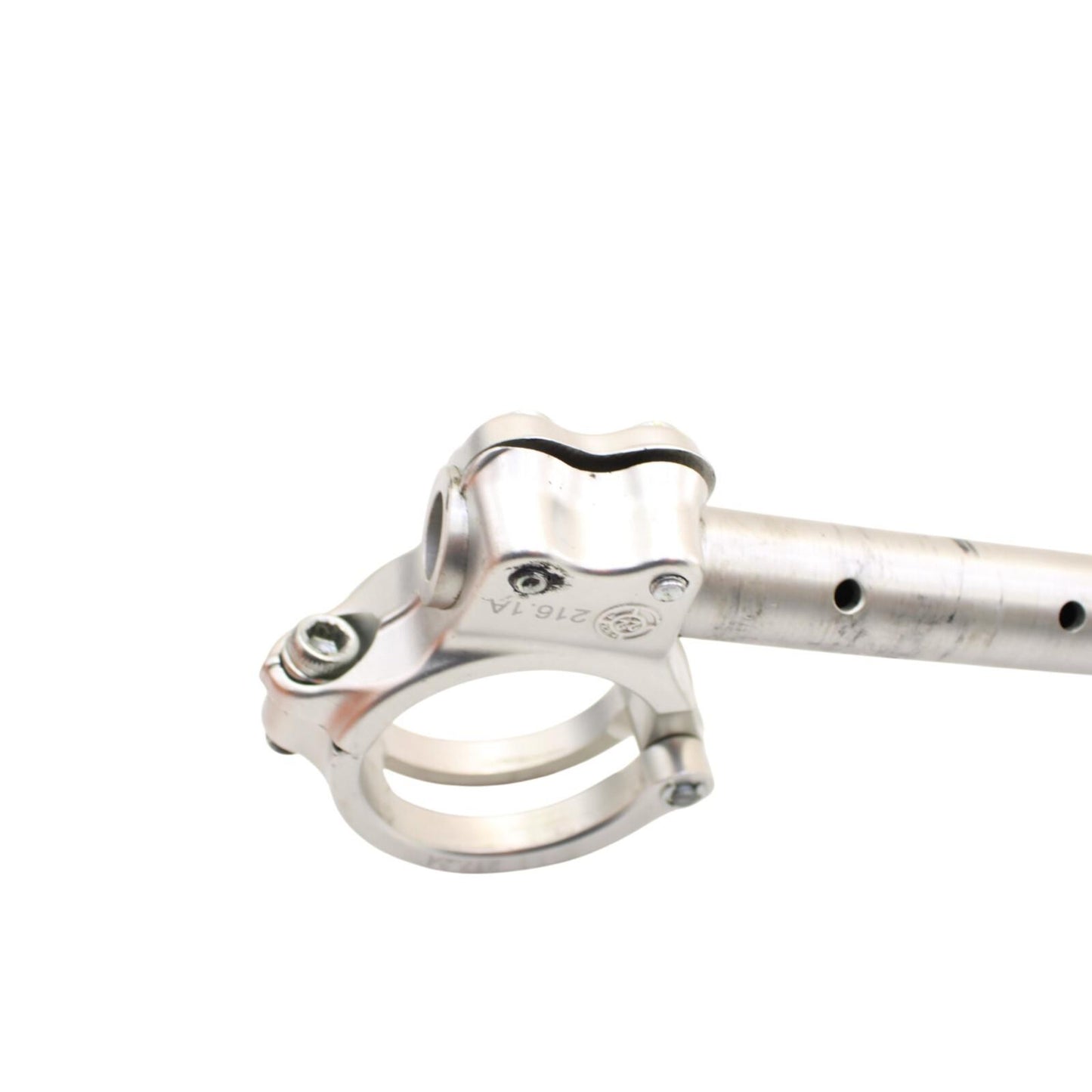 2020 - 2024 DUCATI PANIGALE V2 LEFT CLIP ON HANDLEBAR BAR END SILVER