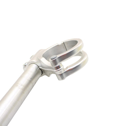 2020 - 2024 DUCATI PANIGALE V2 LEFT CLIP ON HANDLEBAR BAR END SILVER