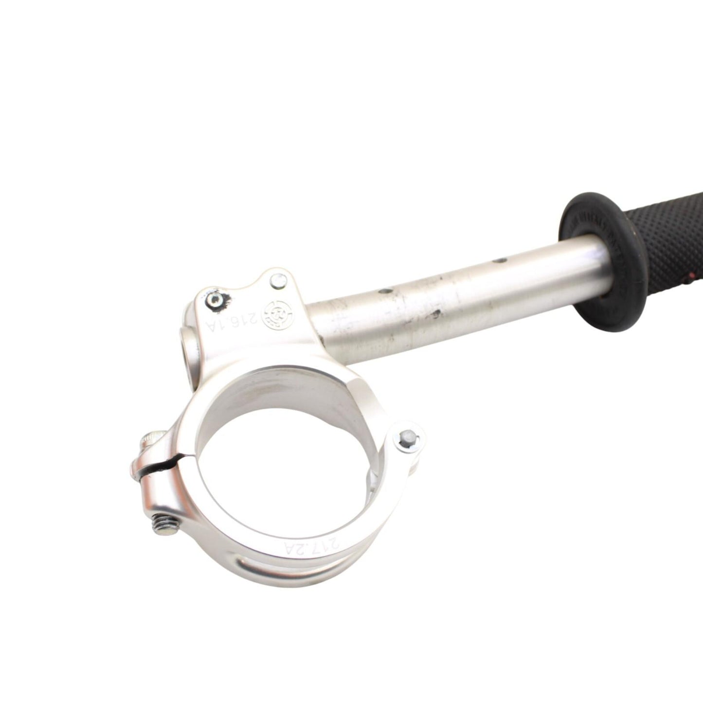 2020 - 2024 DUCATI PANIGALE V2 LEFT CLIP ON HANDLEBAR BAR END SILVER