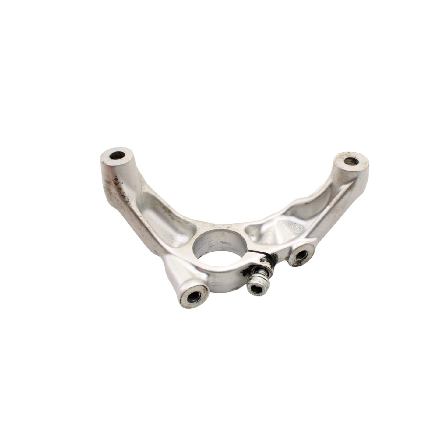 2020 - 2024 DUCATI PANIGALE V2 RIGHT FOOTREST BRACKET HOLDER SILVER