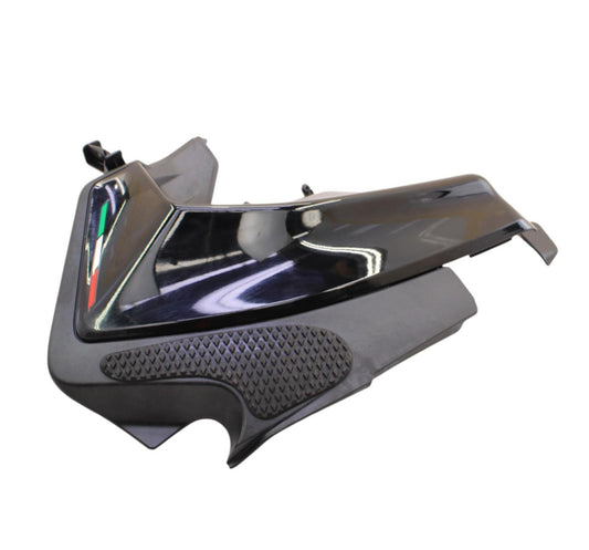 2020 - 2024 DUCATI PANIGALE V2 LEFT FAIRING PANEL BLACK PLASTIC DUCT STOCK BLACK