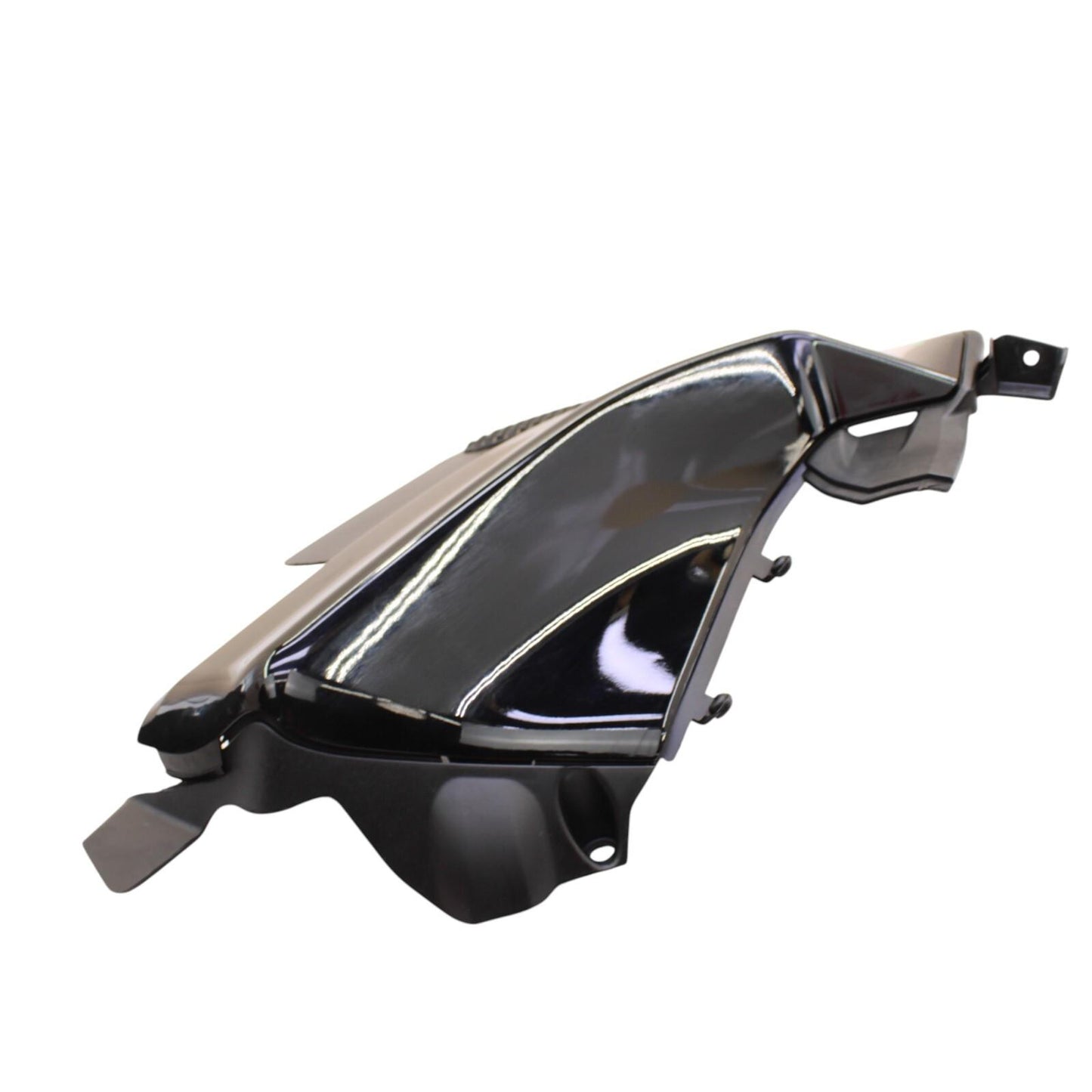 2020 - 2024 DUCATI PANIGALE V2 LEFT FAIRING PANEL BLACK PLASTIC DUCT STOCK BLACK
