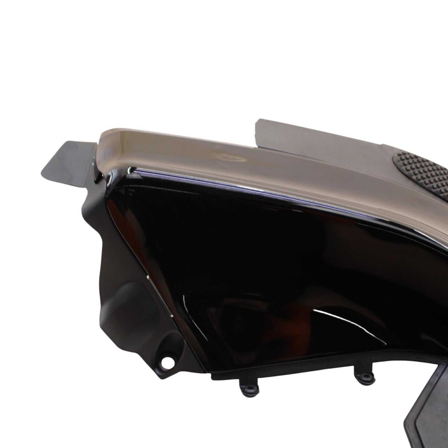 2020 - 2024 DUCATI PANIGALE V2 LEFT FAIRING PANEL BLACK PLASTIC DUCT STOCK BLACK