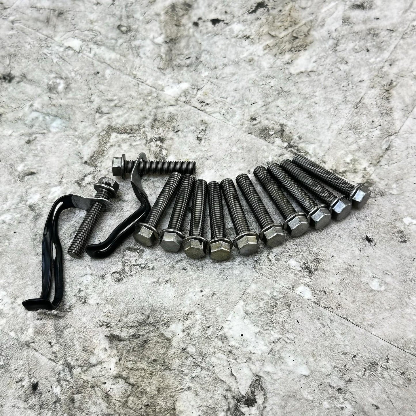 2017 - 2025 SUZUKI GSXR 1000 CLUTCH COVER PANEL CASE MOUNT BOLTS HARDWARE SET