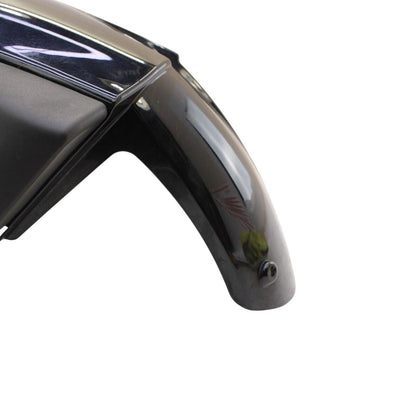 2004 2005 KAWASAKI NINJA ZX10R FRONT FENDER FAIRING COWL BLACK PLASTIC STOCK