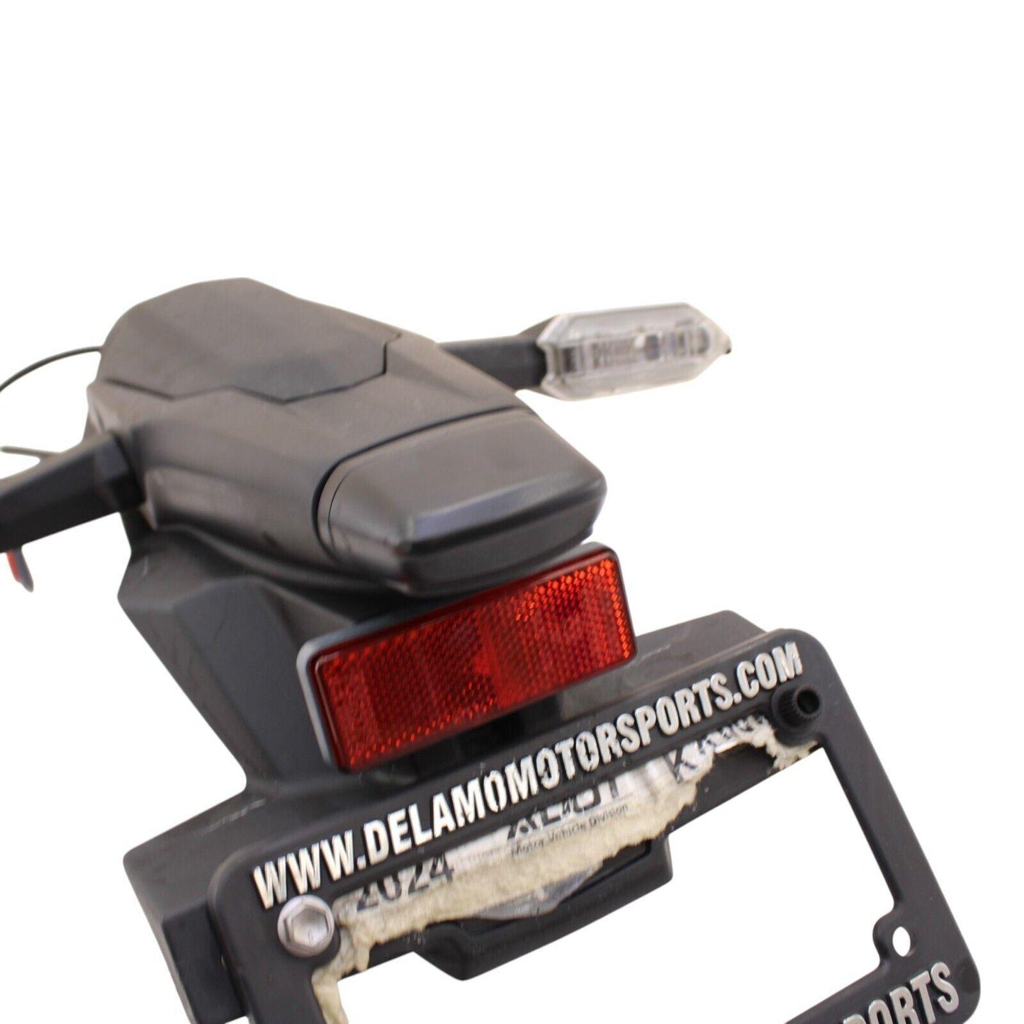 2021 - 2024 KAWASAKI NINJA ZX10R REAR PLATE License Bracket and Signals PLASTIC