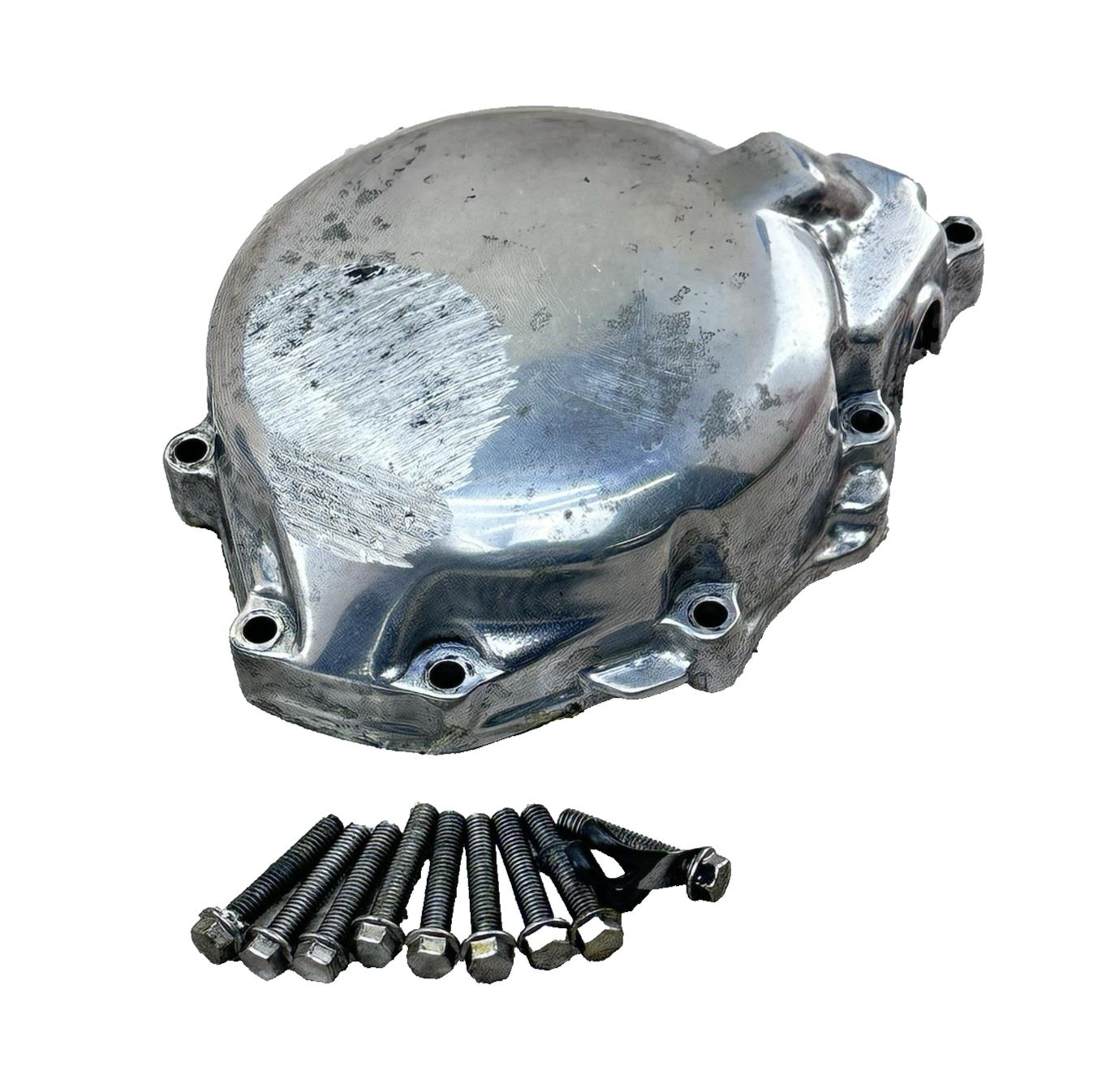 2017 - 2025 SUZUKI GSXR 1000 STATOR COVER MAGNETO ALTERNATOR SILVER *SCUFFED*