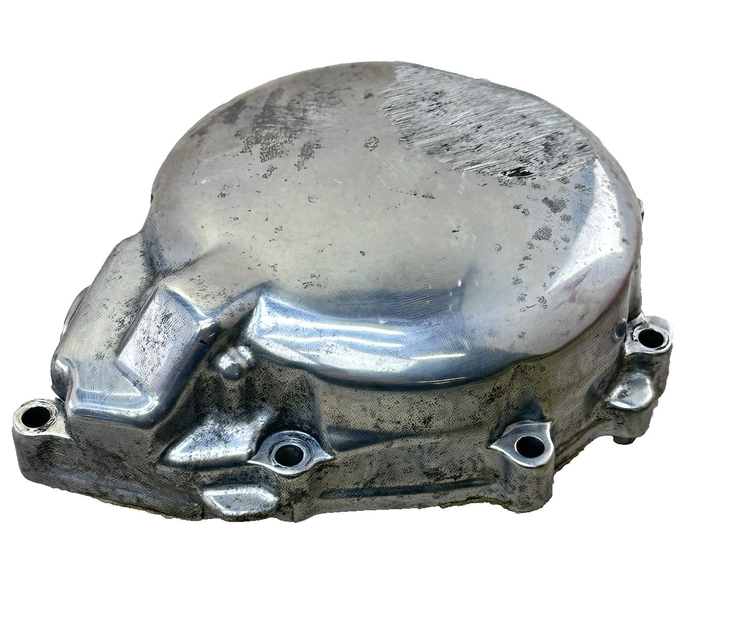 2017 - 2025 SUZUKI GSXR 1000 STATOR COVER MAGNETO ALTERNATOR SILVER *SCUFFED*