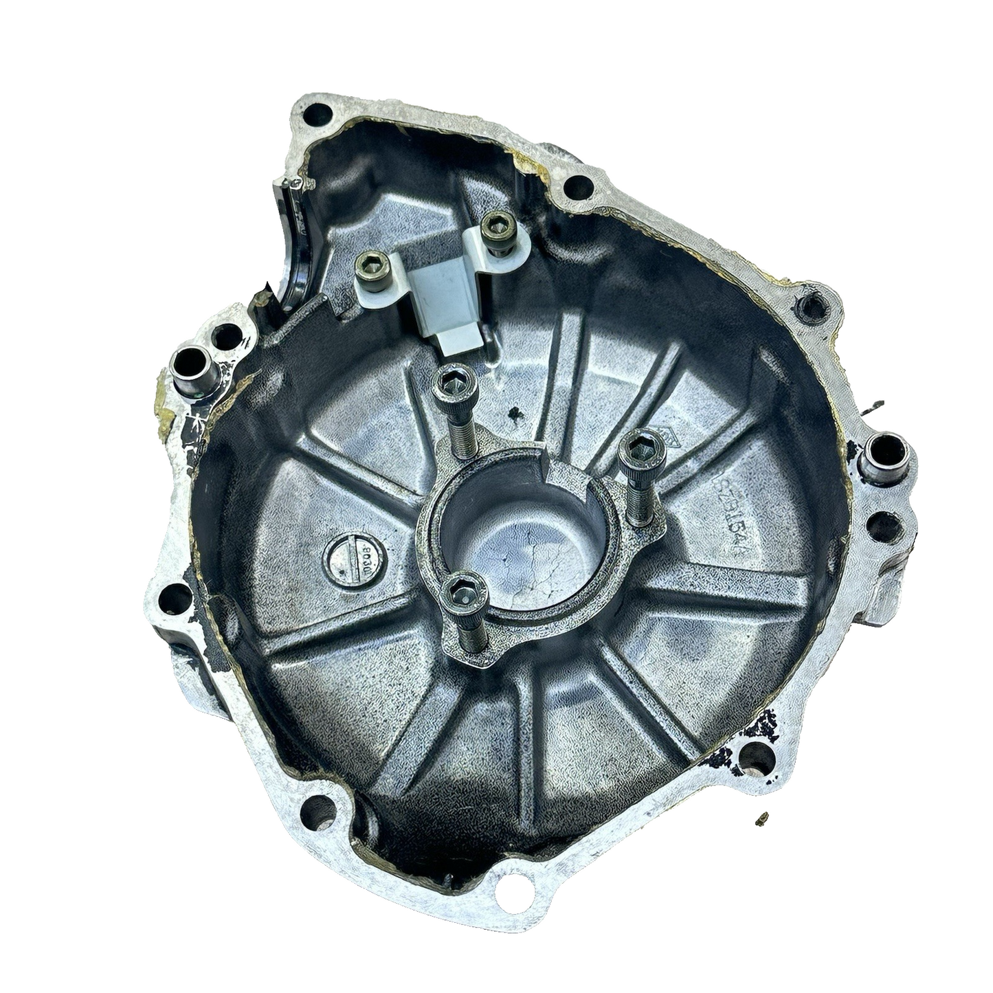 2017 - 2025 SUZUKI GSXR 1000 STATOR COVER MAGNETO ALTERNATOR SILVER *SCUFFED*