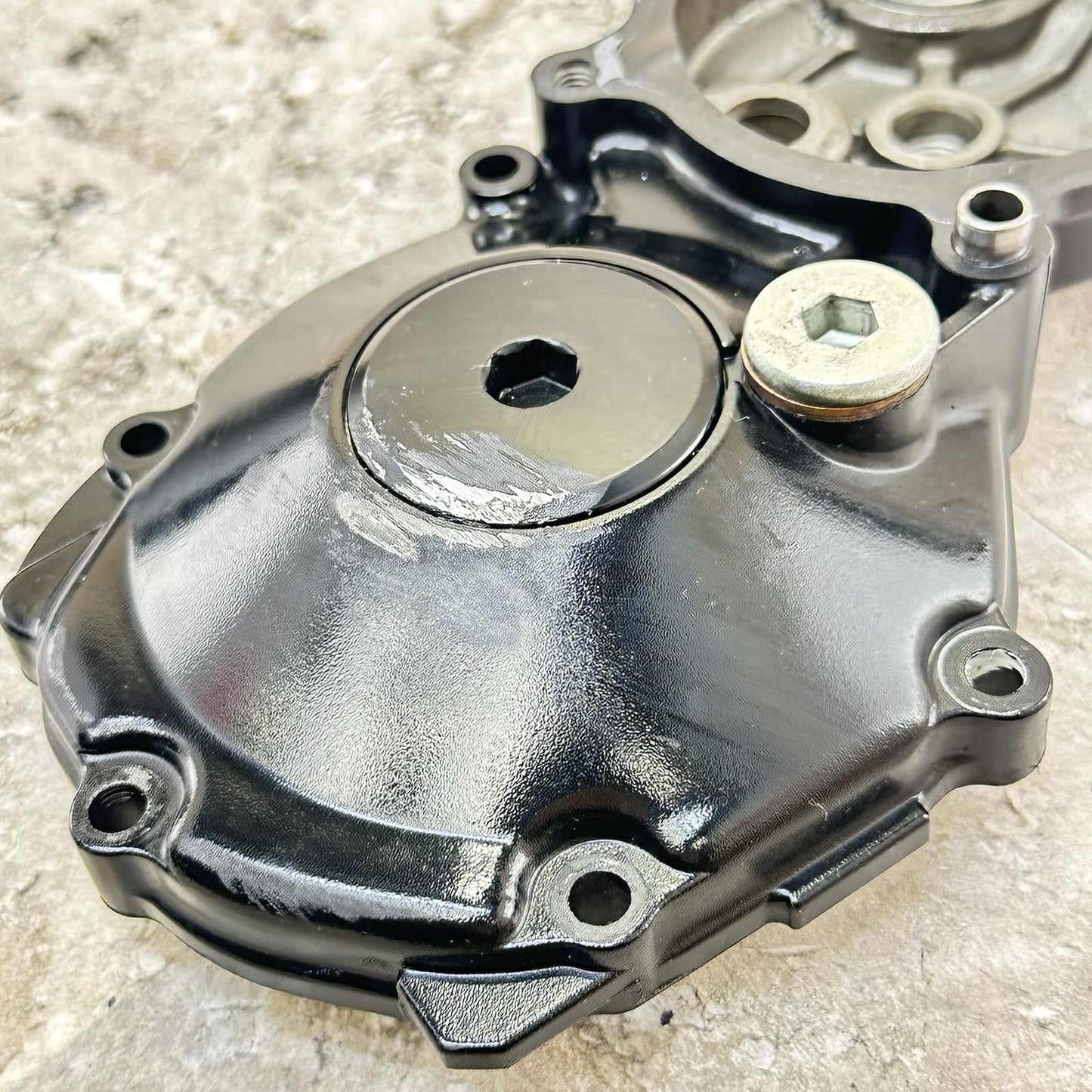 2017 - 2025 SUZUKI GSXR 1000 STARTER CLUTCH ENGINE GEAR SIDE COVER MOTOR SET OEM