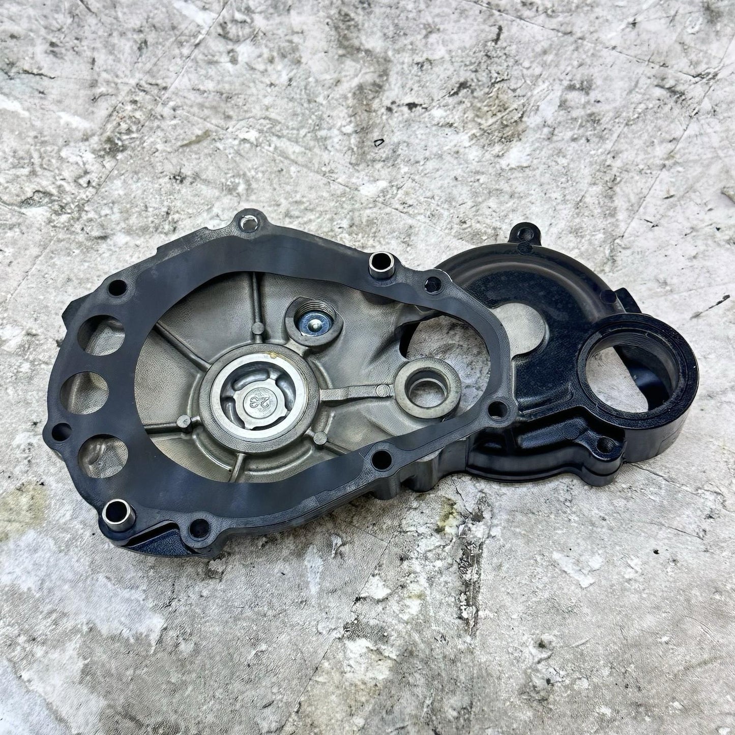 2017 - 2025 SUZUKI GSXR 1000 STARTER CLUTCH ENGINE GEAR SIDE COVER MOTOR SET OEM