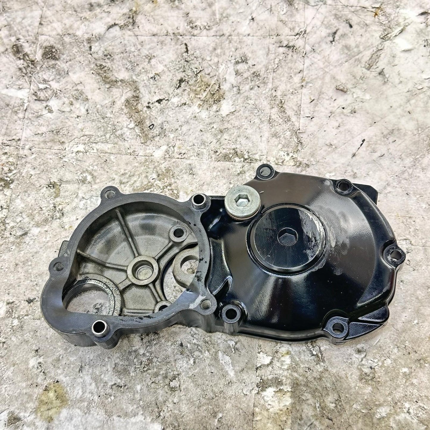 2017 - 2025 SUZUKI GSXR 1000 STARTER CLUTCH ENGINE GEAR SIDE COVER MOTOR SET OEM