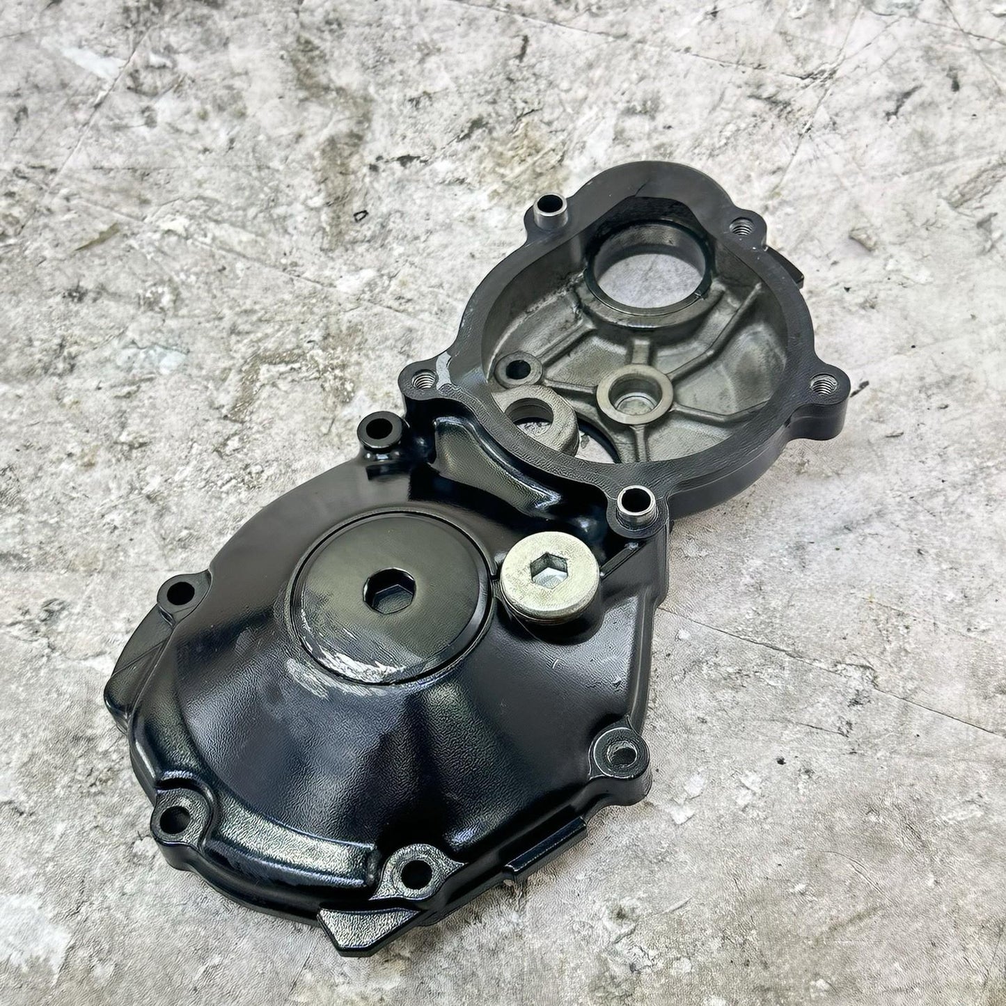 2017 - 2025 SUZUKI GSXR 1000 STARTER CLUTCH ENGINE GEAR SIDE COVER MOTOR SET OEM