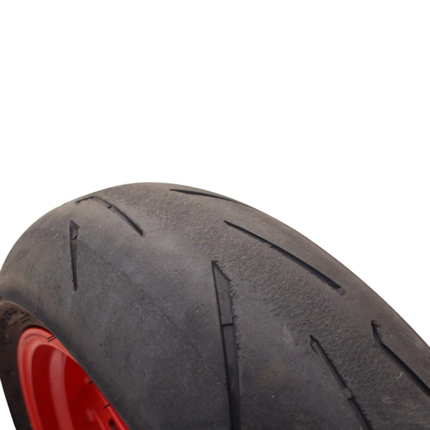 2016 - 2019 DUCATI PANIGALE 959 REAR WHEEL RED RIM TIRE STOCK STRAIGHT