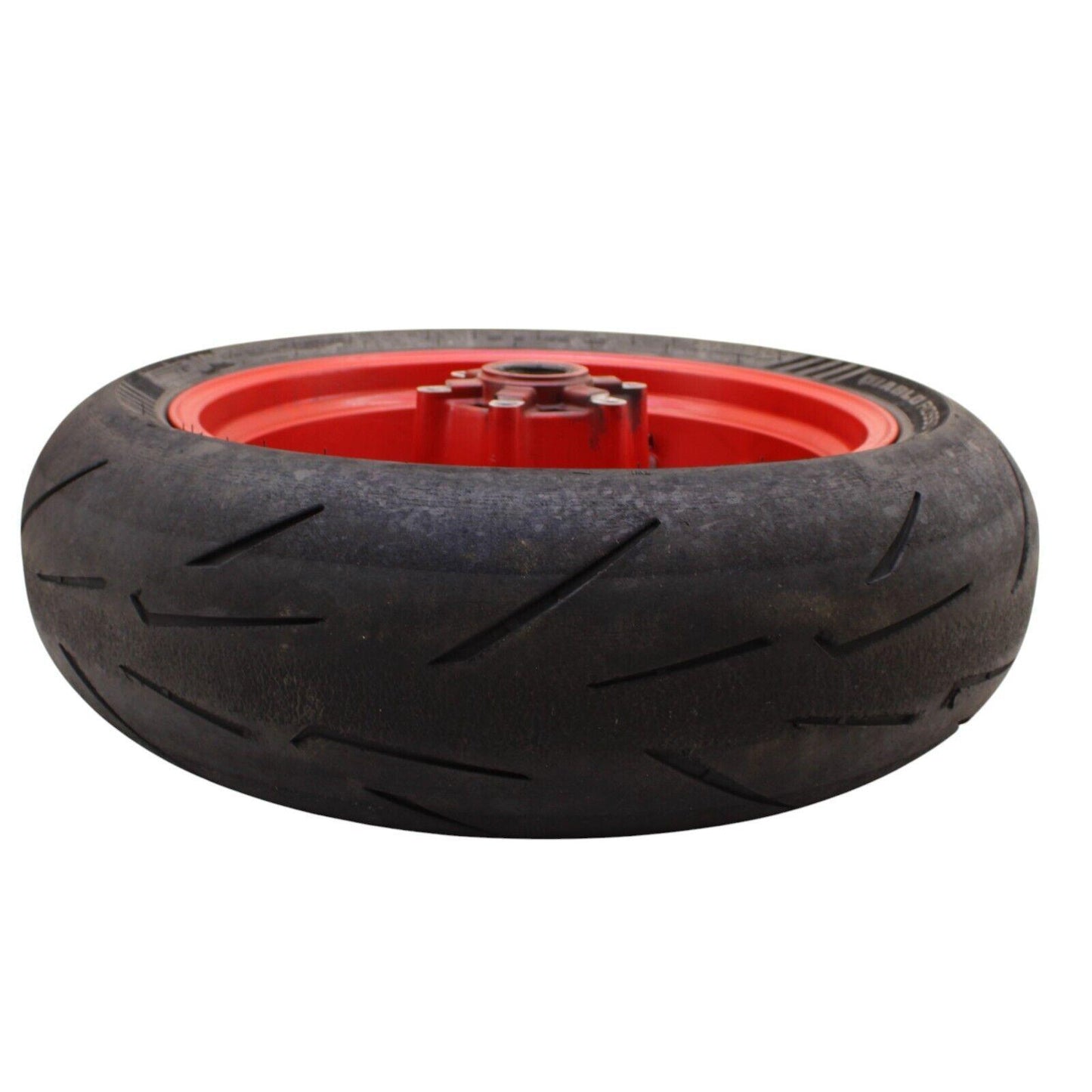 2016 - 2019 DUCATI PANIGALE 959 REAR WHEEL RED RIM TIRE STOCK STRAIGHT