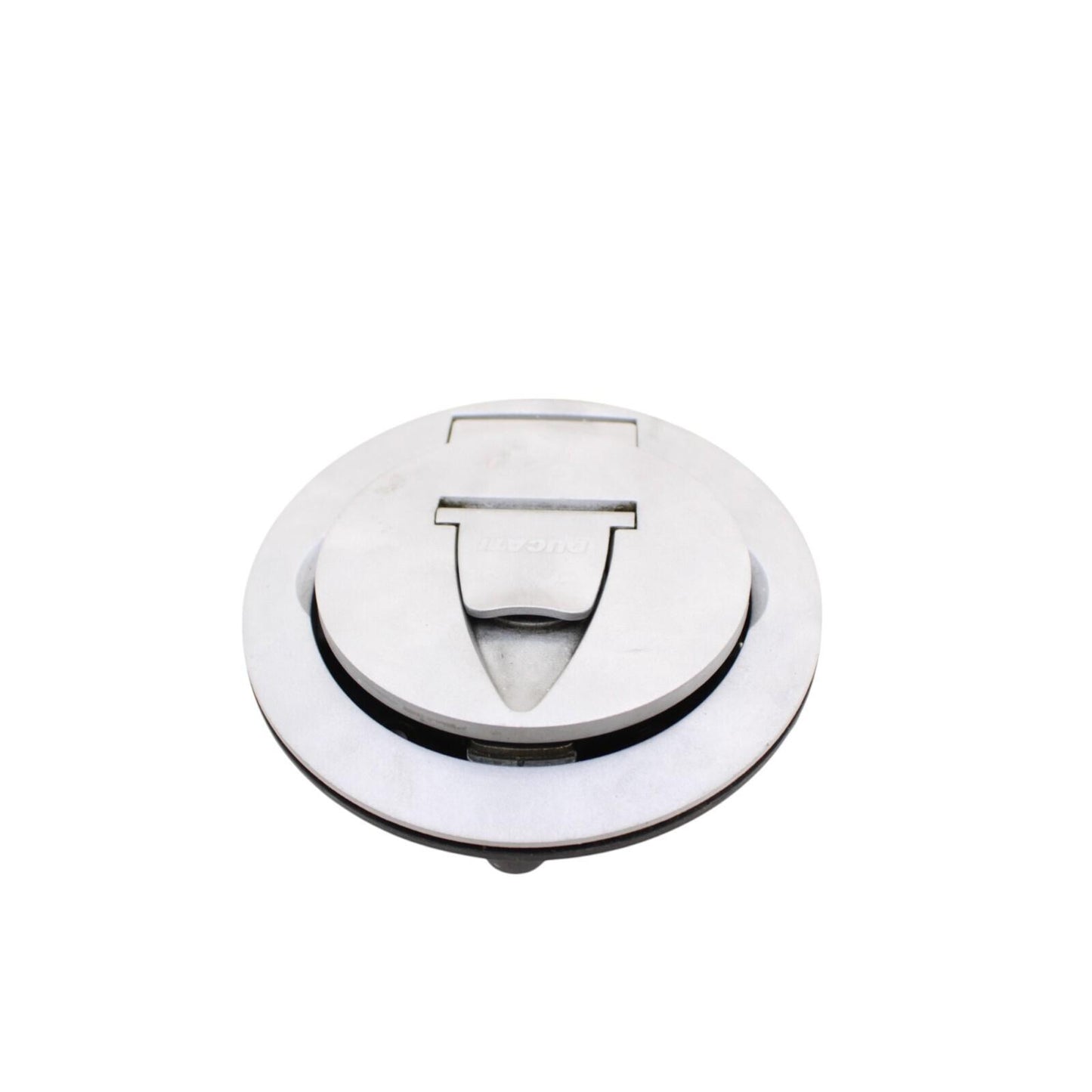 2016 - 2019 DUCATI PANIGALE 959 GAS CAP LOCK KEY SILVER BOLTS SEAT LATCH SILVER
