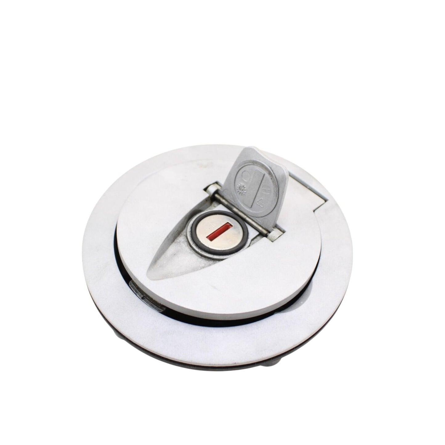 2016 - 2019 DUCATI PANIGALE 959 GAS CAP LOCK KEY SILVER BOLTS SEAT LATCH SILVER