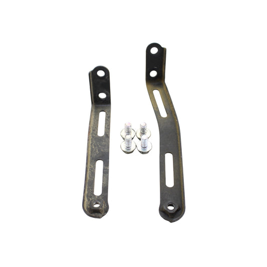 2008 - 2018 SUZUKI HAYABUSA RADIATOR BRACKET OIL COOLER UPPER LOWER BLACK STOCK