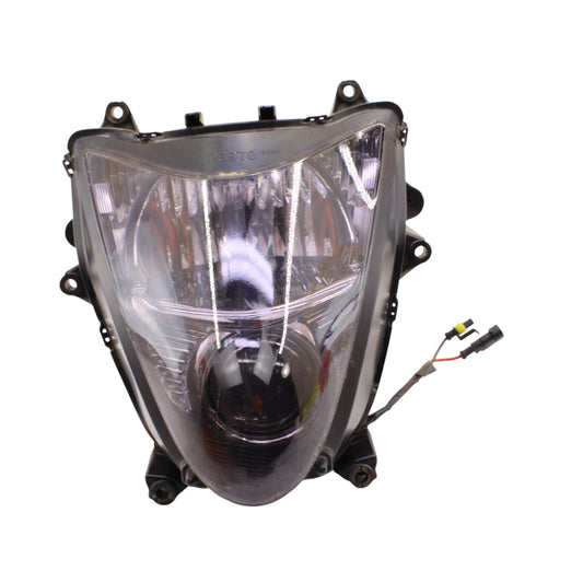 2008 - 2018 SUZUKI HAYABUSA HEADLIGHT HEAD LAMP LIGHT BLACK STOCK *GOOD TABS*