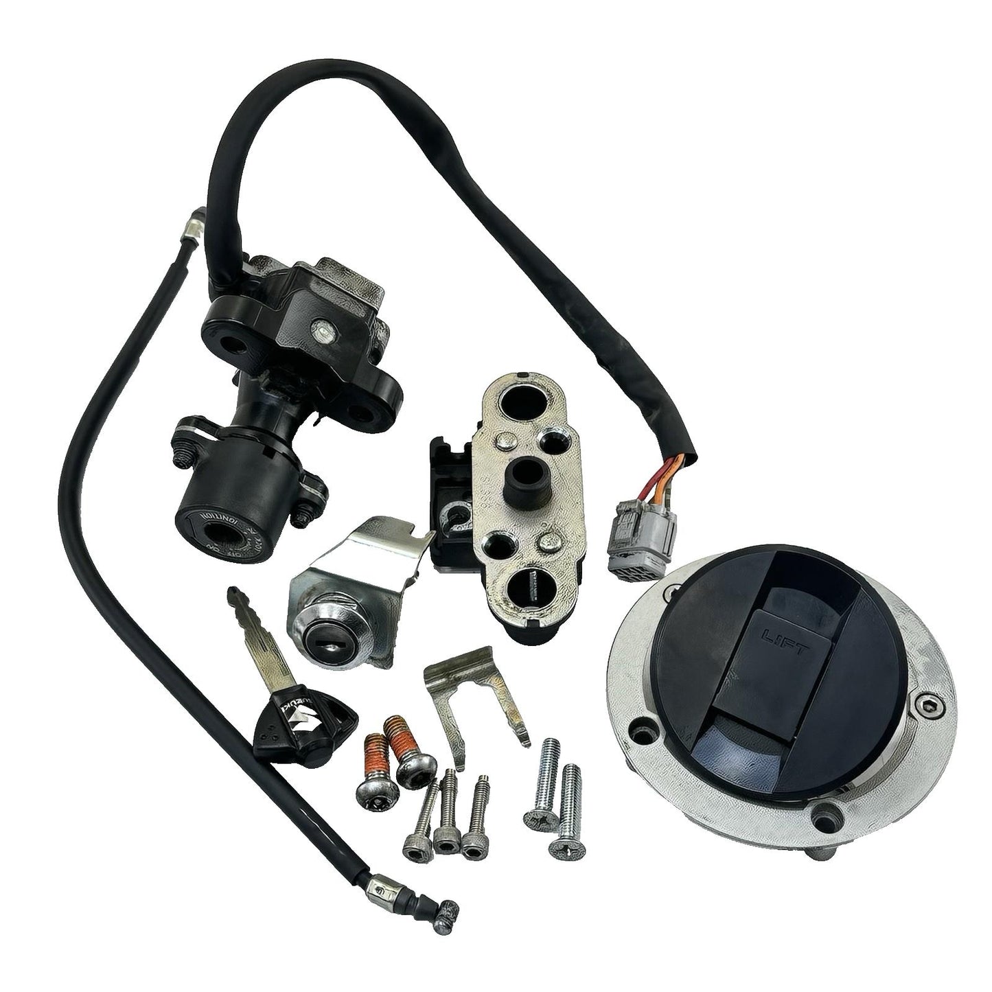 2011 - 2022 SUZUKI GSXR 600 GSXR 750 IGNITION SET LOCK KEY GAS CAP SEAT LATCH
