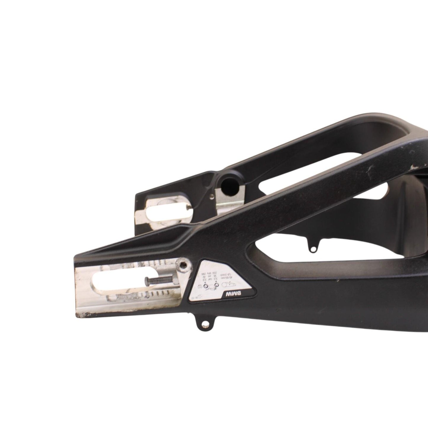 2020 - 2023 BMW S1000RR SWING ARM REAR WHEEL MOUNT SWINGARM BLACK STRAIGHT OEM