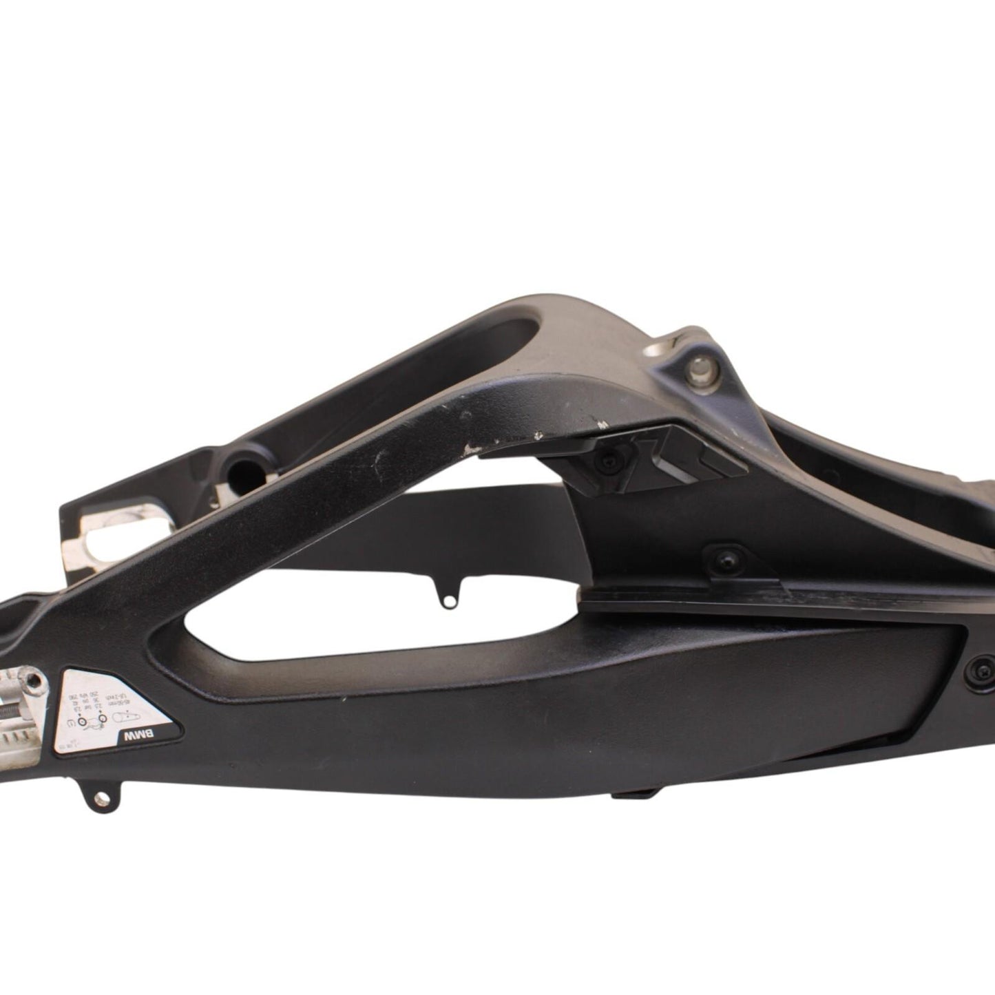 2020 - 2023 BMW S1000RR SWING ARM REAR WHEEL MOUNT SWINGARM BLACK STRAIGHT OEM