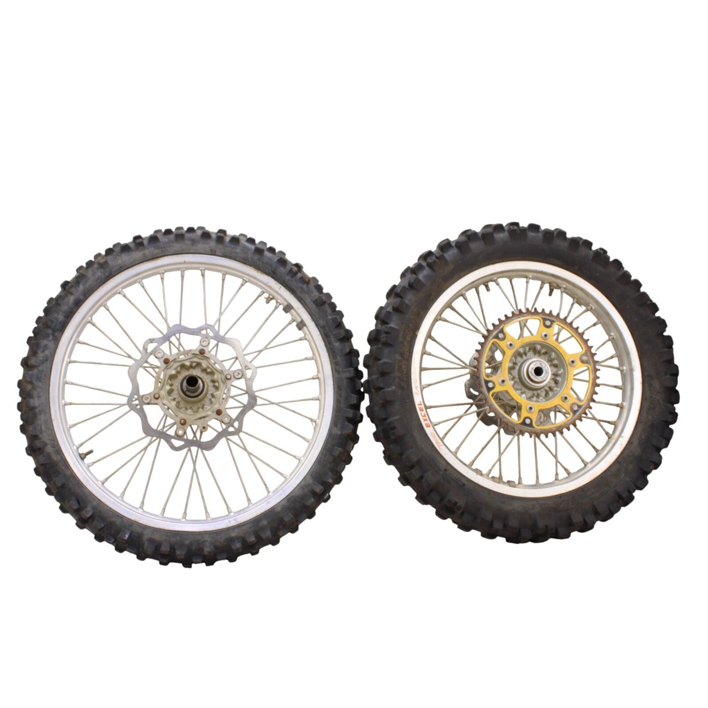 2000-12 KTM 200 EXC MXC 200 125 250 300 525 WHEEL SET Front Rear Hub Rim