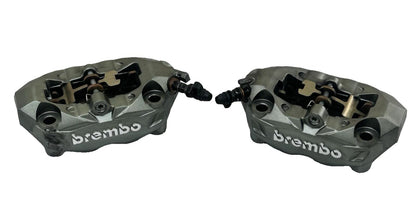 2016 - 2019 DUCATI 959 PANIGALE FRONT BRAKE CALIPERS PADS SET BREMBO *SCUFFED*