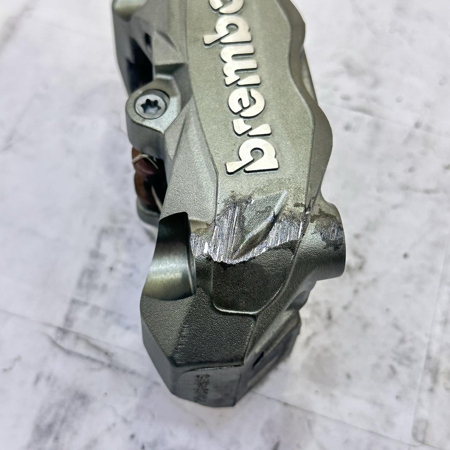 2016 - 2019 DUCATI 959 PANIGALE FRONT BRAKE CALIPERS PADS SET BREMBO *SCUFFED*
