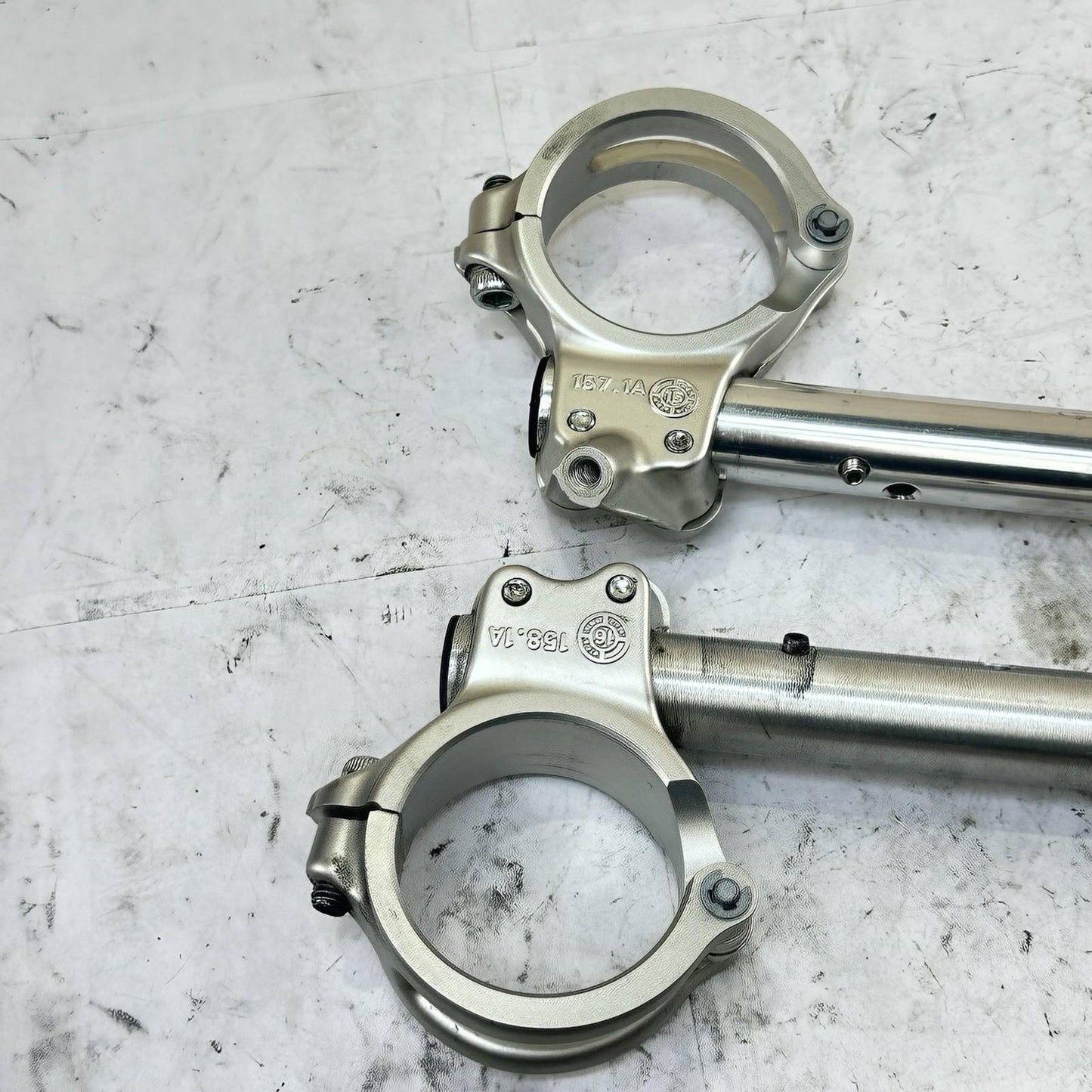 2016 - 2019 DUCATI 959 PANIGALE CLIP ON HANDLE BARS LEFT RIGHT SET PAIR STOCK