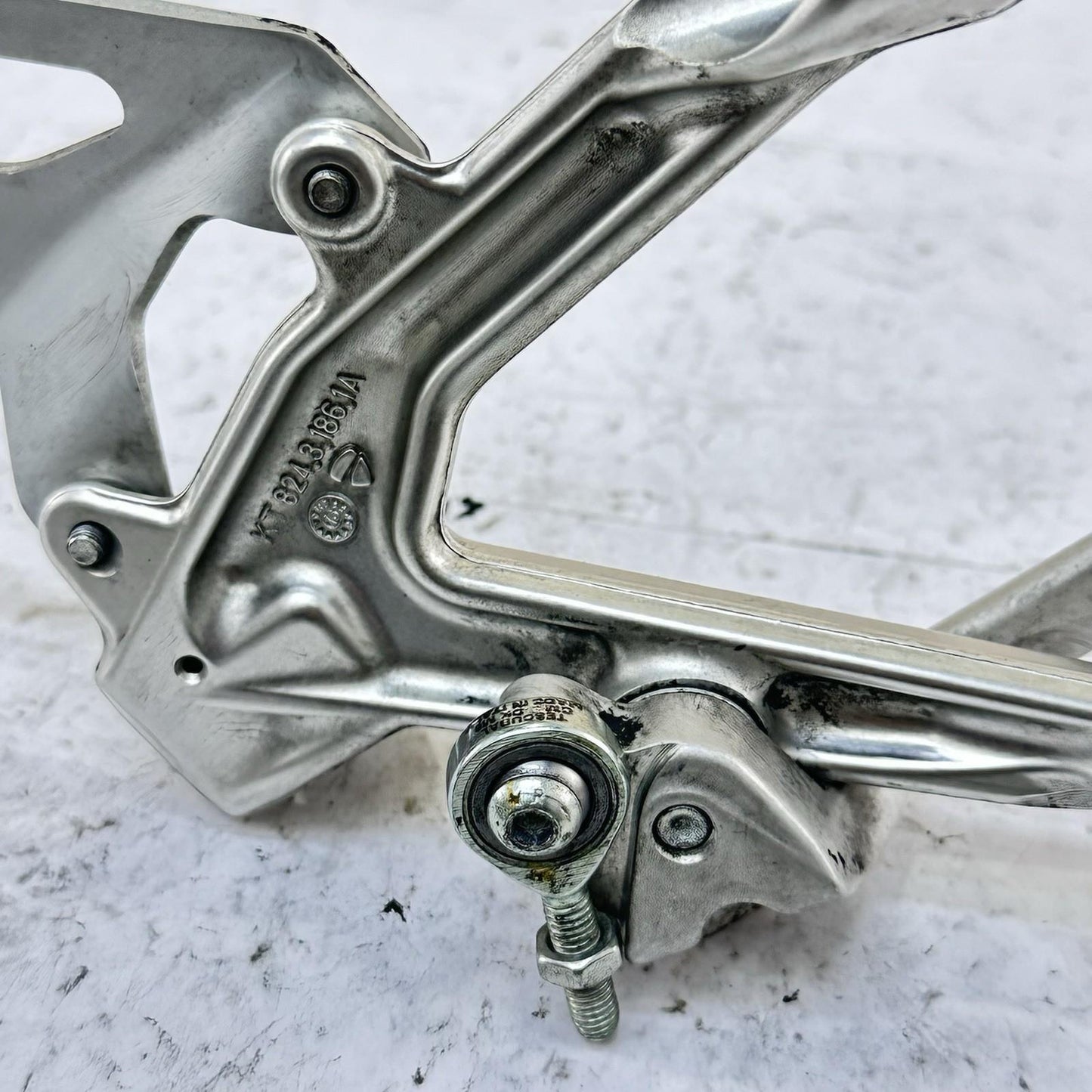 2016 - 2019 DUCATI 959 PANIGALE REARSET BRAKE SHIFTER DRIVER FOOT PEDAL *DAMAGE*