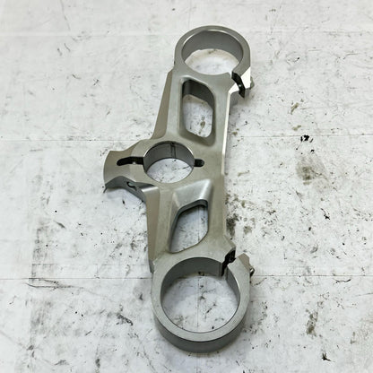 2016 - 2019 DUCATI 959 PANIGALE UPPER TRIPLE TREE FRONT FORK CLAMP SILVER STOCK