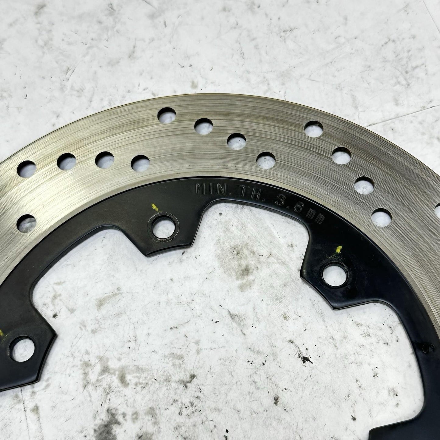 2016 - 2019 DUCATI 959 PANIGALE REAR ROTOR BRAKE DISC BACK WHEEL RIM STOCK OEM