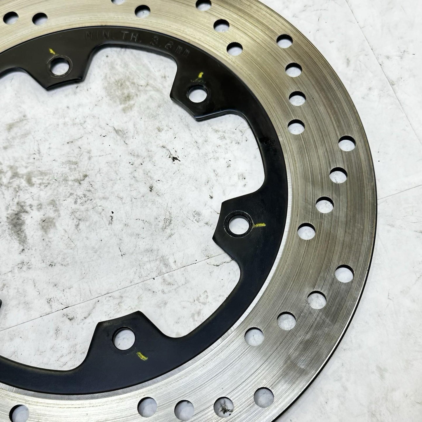 2016 - 2019 DUCATI 959 PANIGALE REAR ROTOR BRAKE DISC BACK WHEEL RIM STOCK OEM