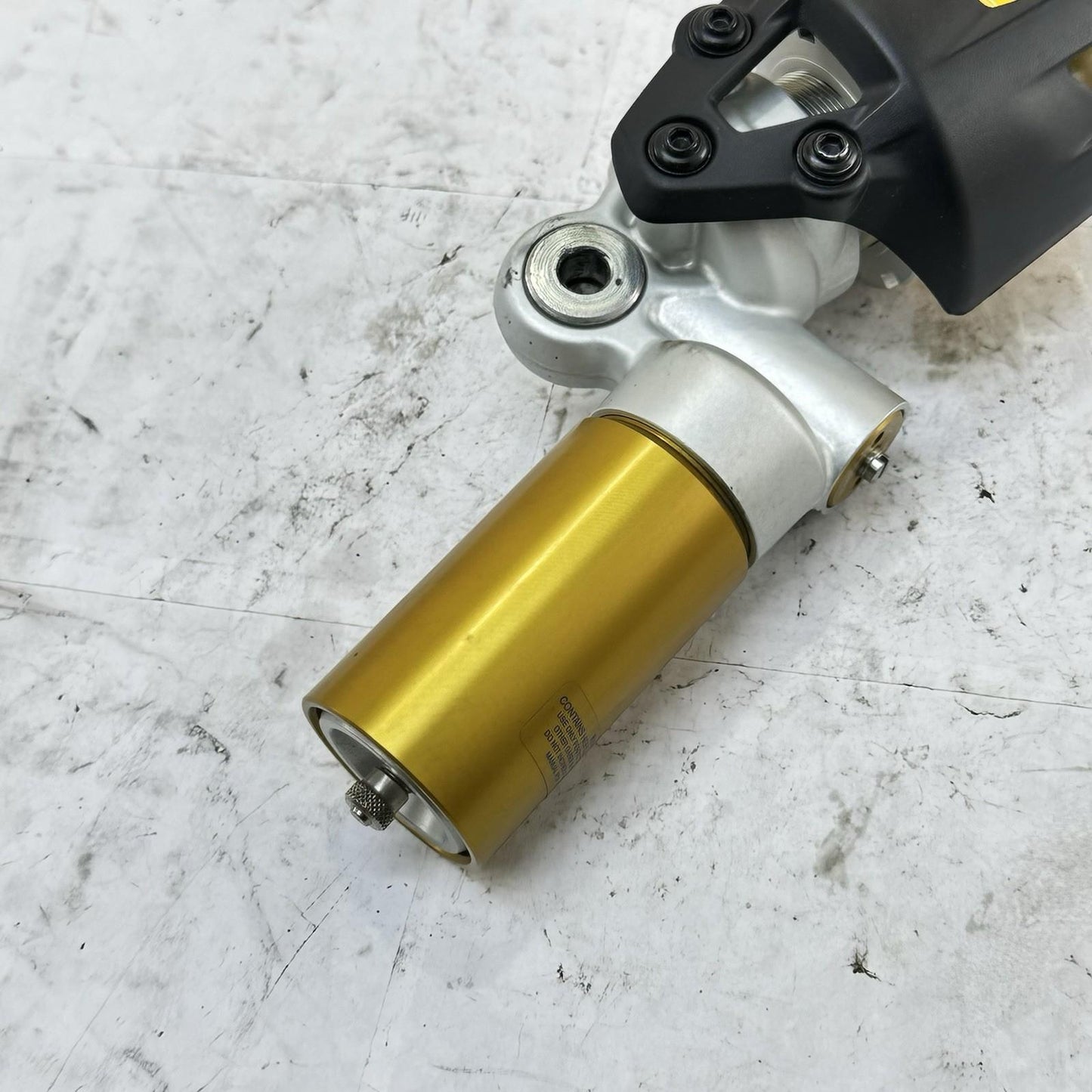 2016 - 2019 DUCATI 959 PANIGALE REAR SHOCK BACK SUSPENSION ABSORBER YELLOW STOCK