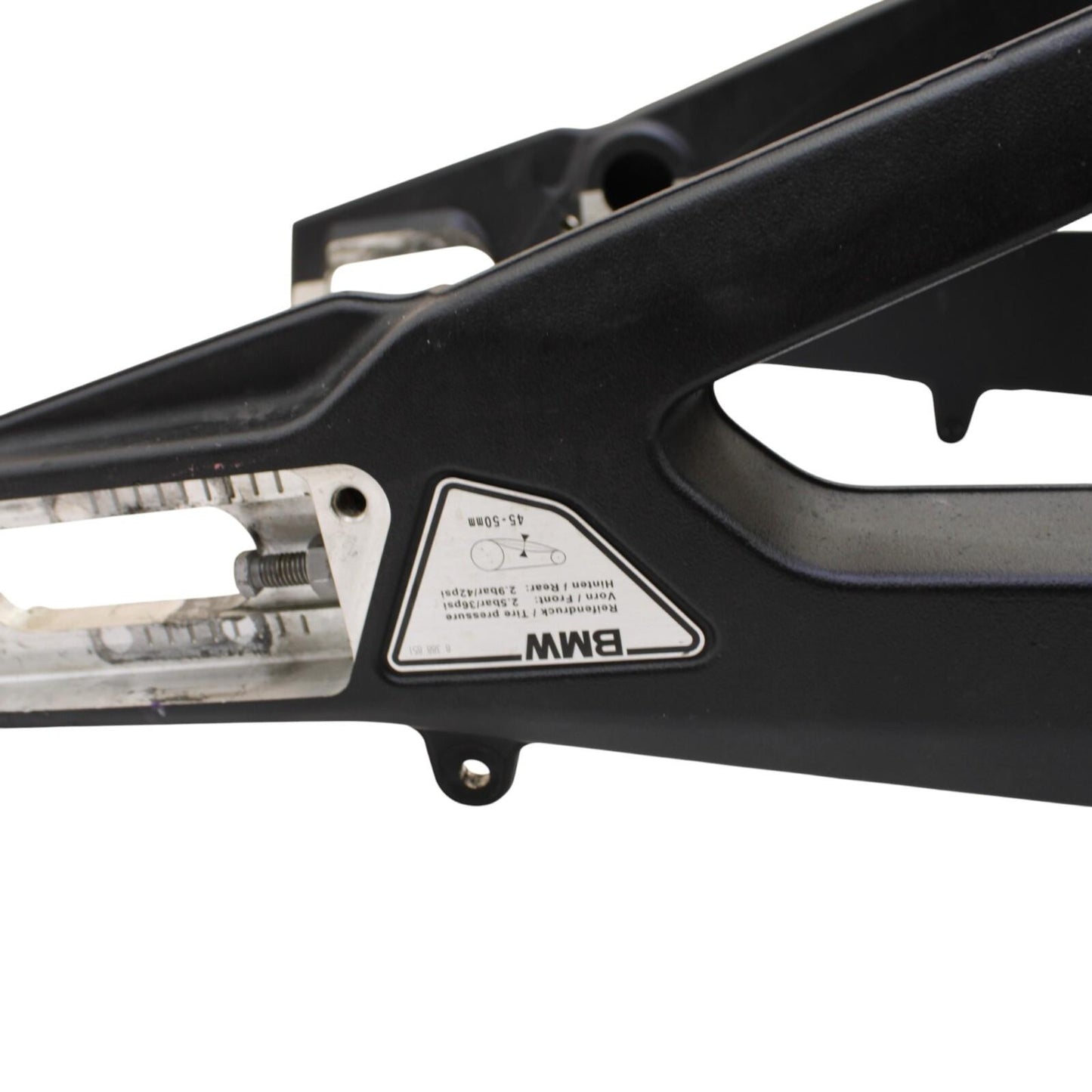 2023 2024 BMW S1000RR SWINGARM SUSPENSION SWING ARM BACK REAR BLACK STRAIGHT