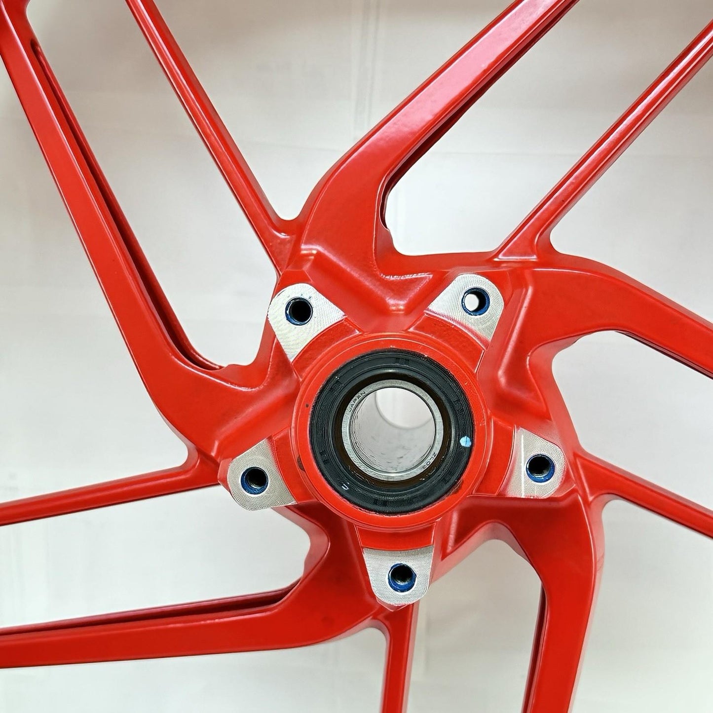 2016 - 2019 DUCATI 959 PANIGALE FRONT WHEEL RIM TIRE RUBBER RED STOCK OEM