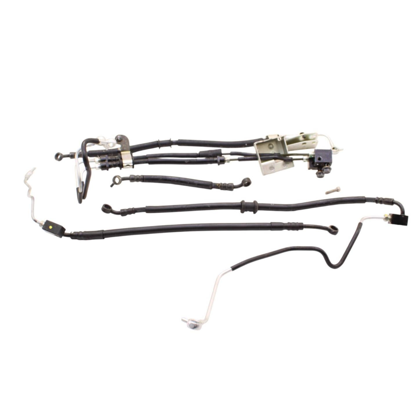 2018 - 2023 YAMAHA YZF R3 ABS HOSES BRAKE LINE FRONT WITH BRACKET