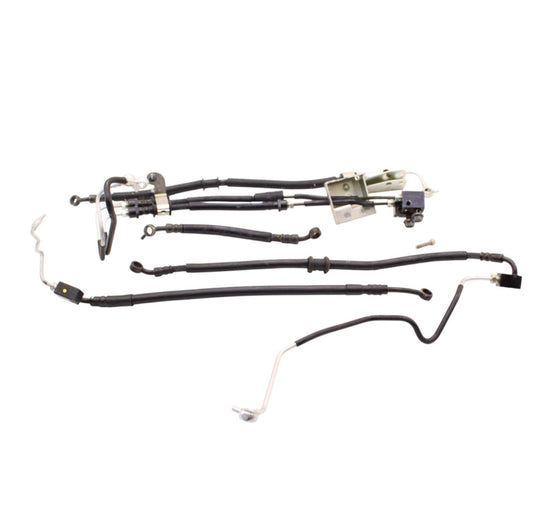 2018 - 2023 YAMAHA YZF R3 ABS HOSES BRAKE LINE FRONT WITH BRACKET