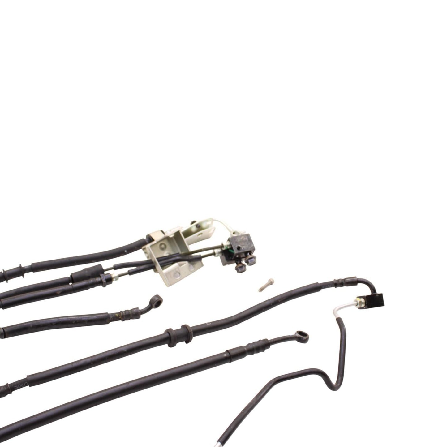 2018 - 2023 YAMAHA YZF R3 ABS HOSES BRAKE LINE FRONT WITH BRACKET