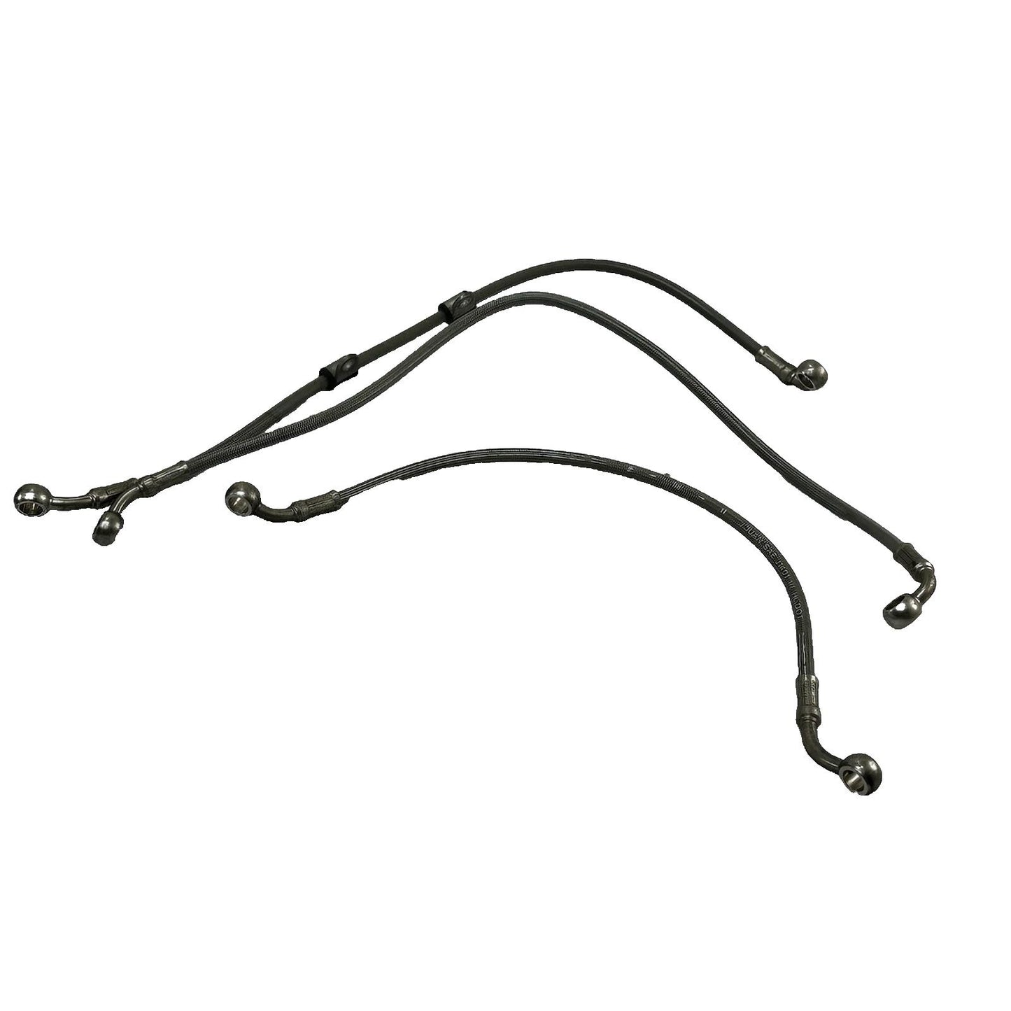 2013 - 2017 TRIUMPH DAYTONA 675 BRAKE LINES BRAIDED SET CALIPER HOSES STOCK OEM
