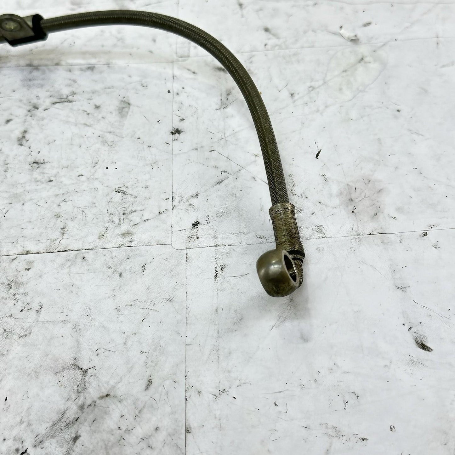 2013 - 2017 TRIUMPH DAYTONA 675 BRAKE LINES BRAIDED SET CALIPER HOSES STOCK OEM