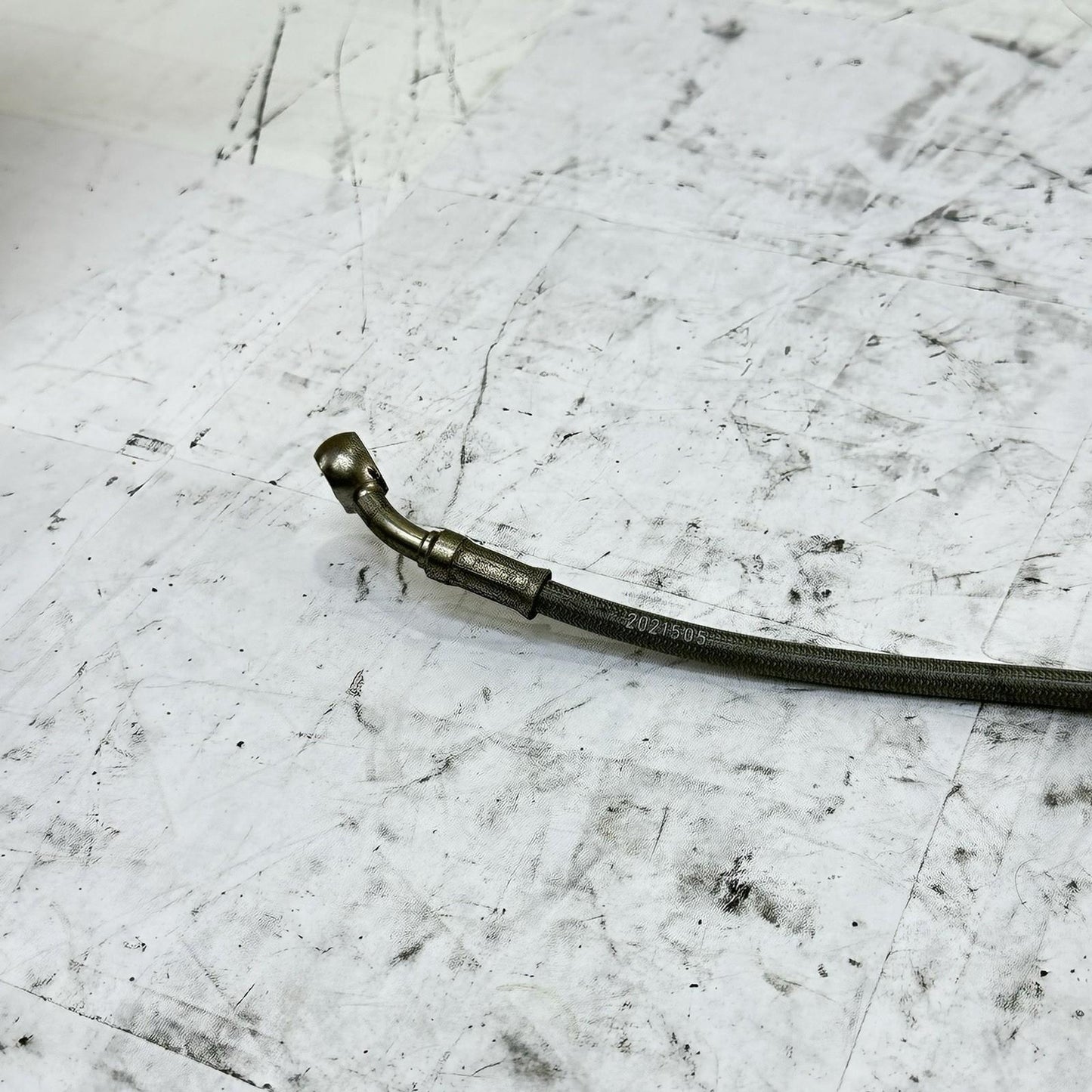 2013 - 2017 TRIUMPH DAYTONA 675 BRAKE LINES BRAIDED SET CALIPER HOSES STOCK OEM