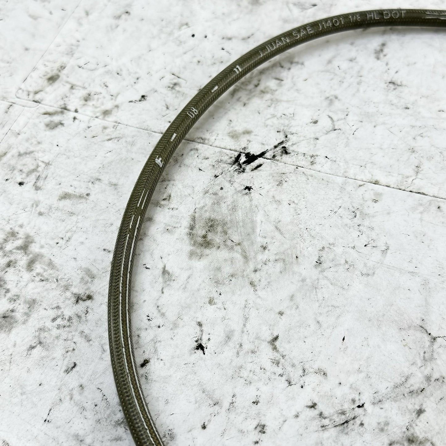 2013 - 2017 TRIUMPH DAYTONA 675 BRAKE LINES BRAIDED SET CALIPER HOSES STOCK OEM