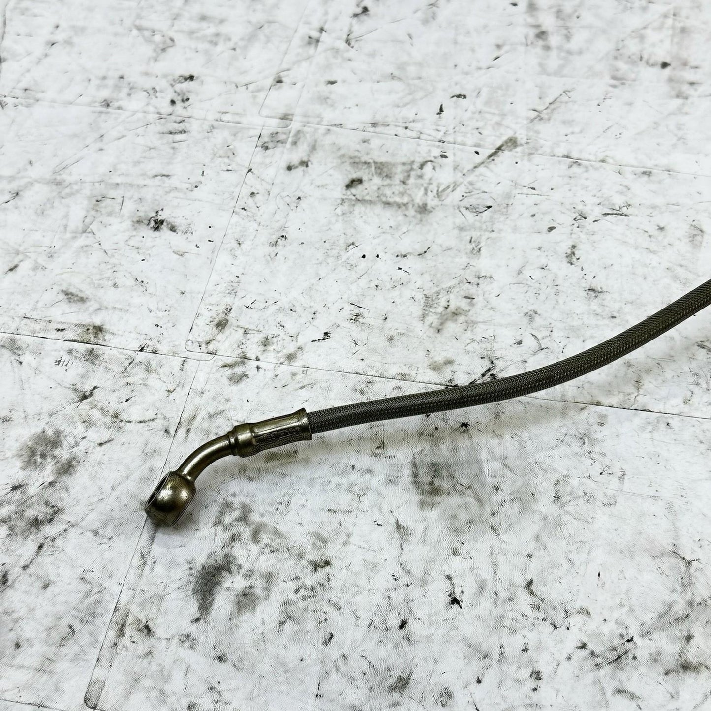 2013 - 2017 TRIUMPH DAYTONA 675 BRAKE LINES BRAIDED SET CALIPER HOSES STOCK OEM