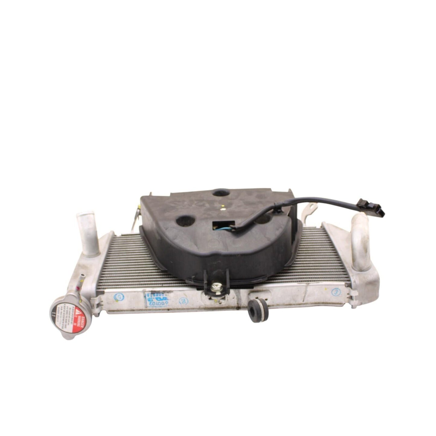 2018 - 2023 YAMAHA YZF R3 RADIATOR BLOWER FAN ENGINE COOLING CAP SHROUD SILVER