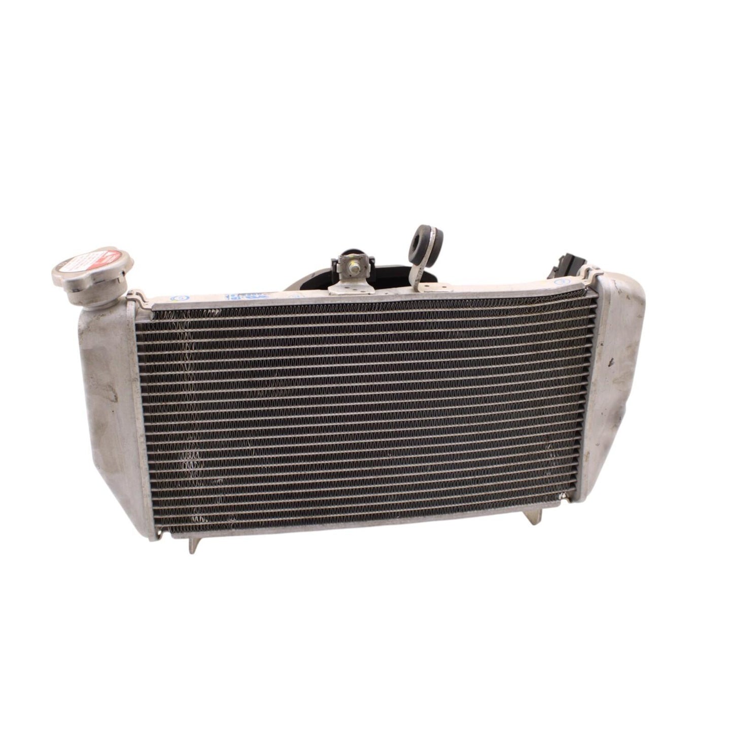 2018 - 2023 YAMAHA YZF R3 RADIATOR BLOWER FAN ENGINE COOLING CAP SHROUD SILVER