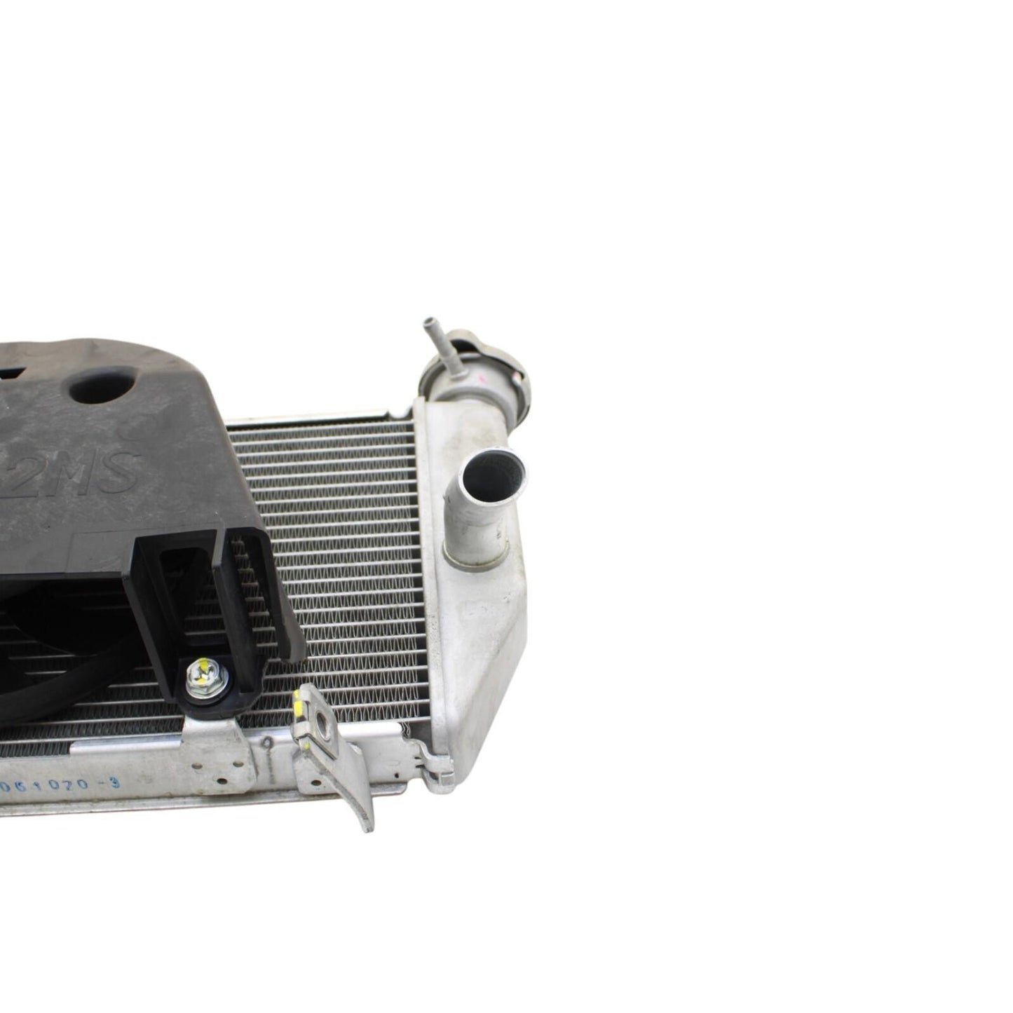 2018 - 2023 YAMAHA YZF R3 RADIATOR BLOWER FAN ENGINE COOLING CAP SHROUD SILVER