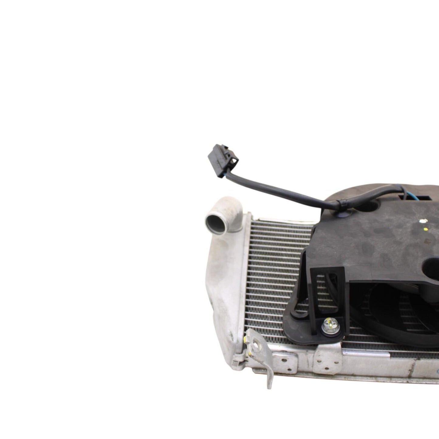 2018 - 2023 YAMAHA YZF R3 RADIATOR BLOWER FAN ENGINE COOLING CAP SHROUD SILVER