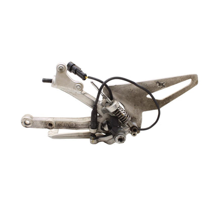 2018 - 2024 DUCATI PANIGALE V4 RIGHT REARSET FOOT PEG BRAKE MASTER Pedal SILVER